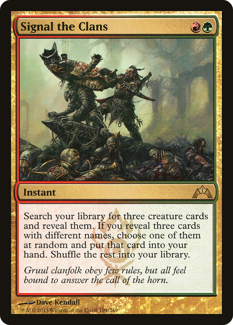 Signal the Clans (GTC-194)