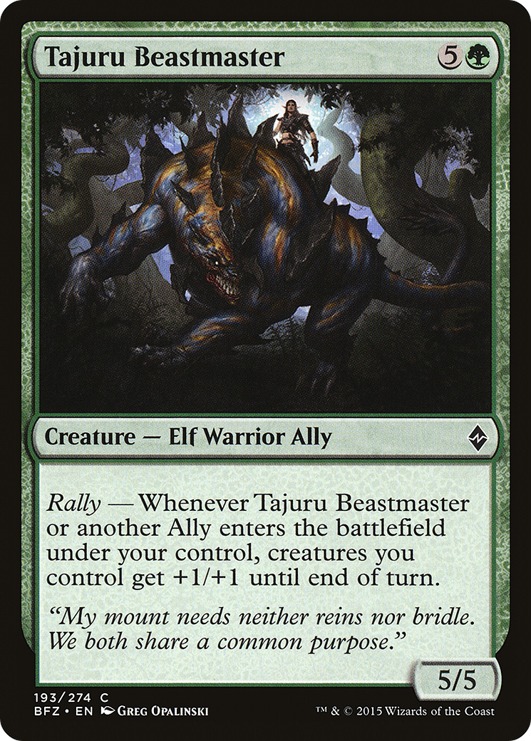 Tajuru Beastmaster (BFZ-193)