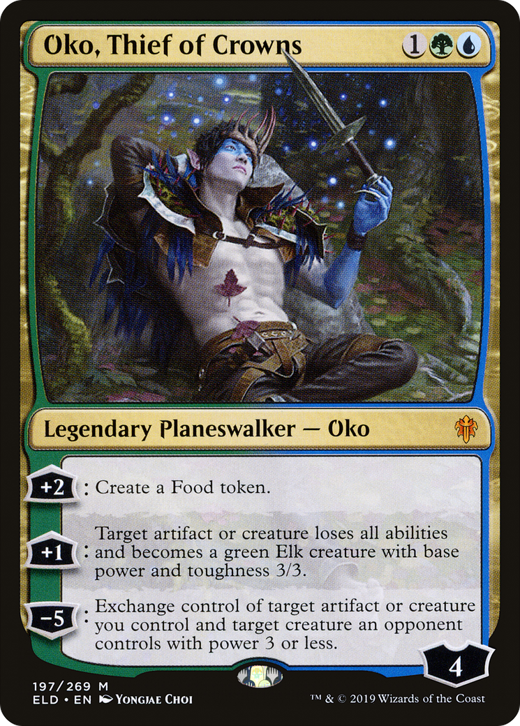 Oko, Thief of Crowns (ELD-197)