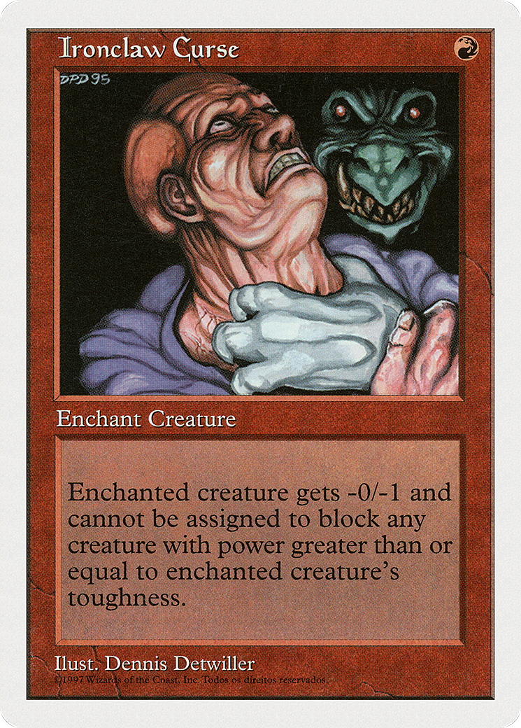 Ironclaw Curse (5ED-244†)