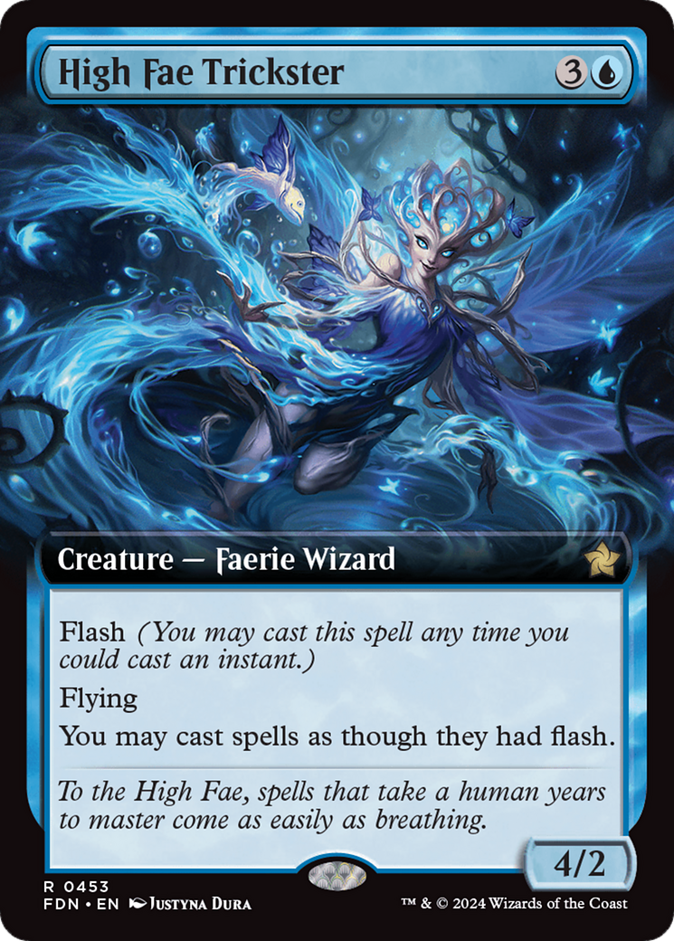 High Fae Trickster (FDN-453) (Extended Art)
