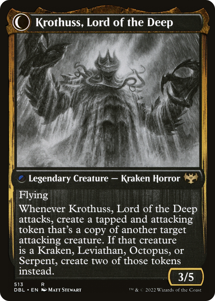 Runo Stromkirk // Krothuss, Lord of the Deep (DBL-513)