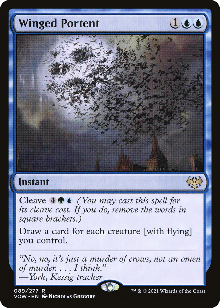 Winged Portent (VOW-089) (Foil)