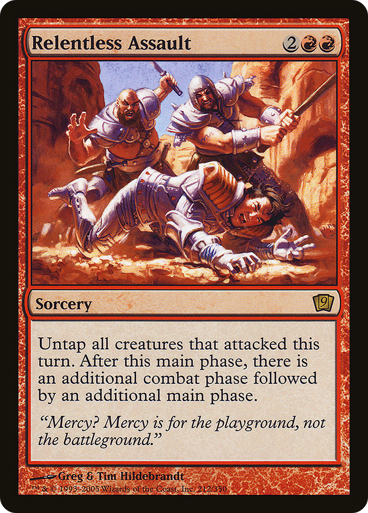 Relentless Assault (9ED-212)