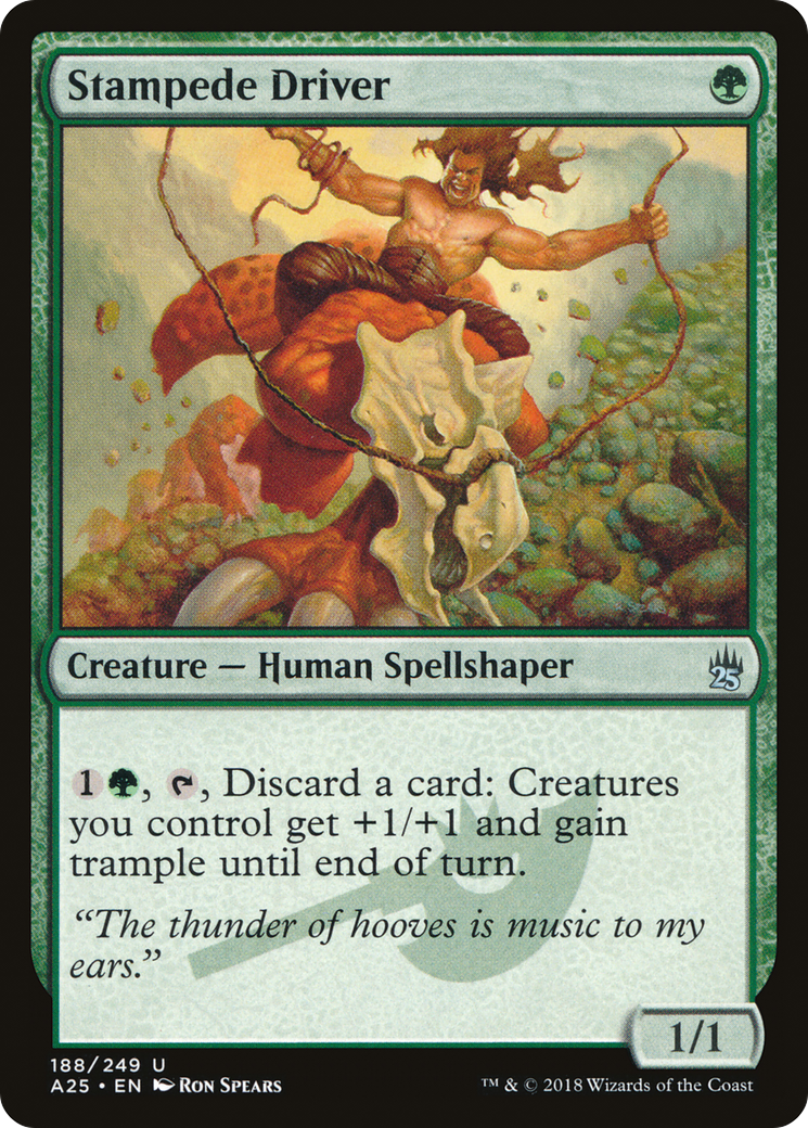 Stampede Driver (A25-188) (Foil)