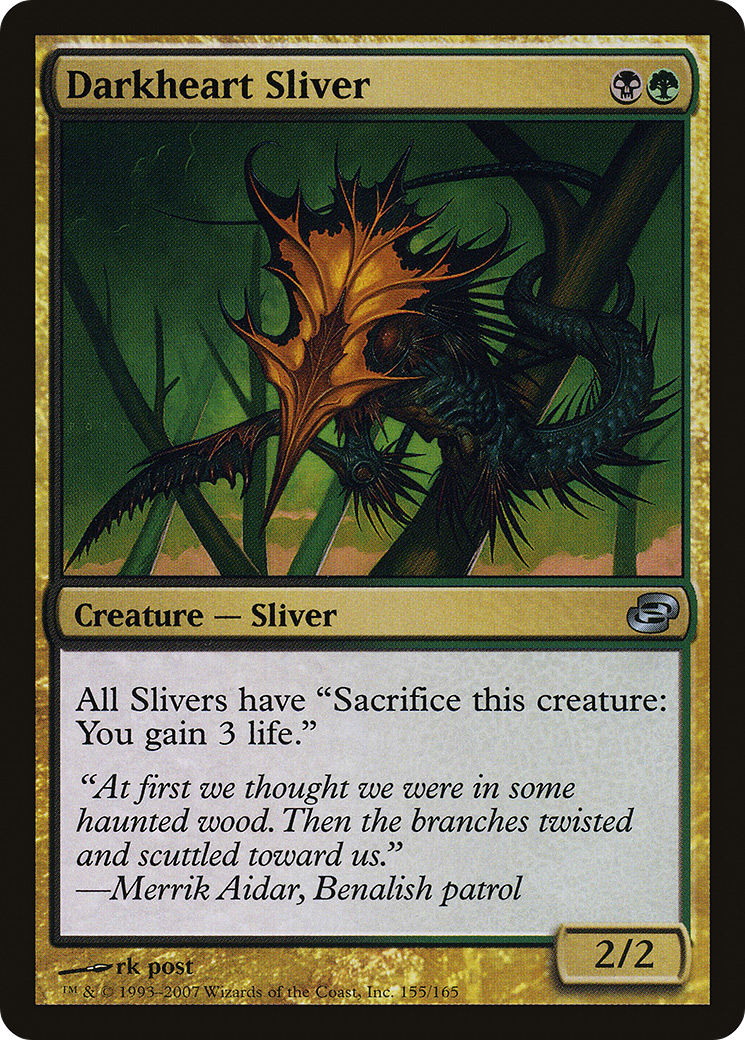 Darkheart Sliver (PLC-155)