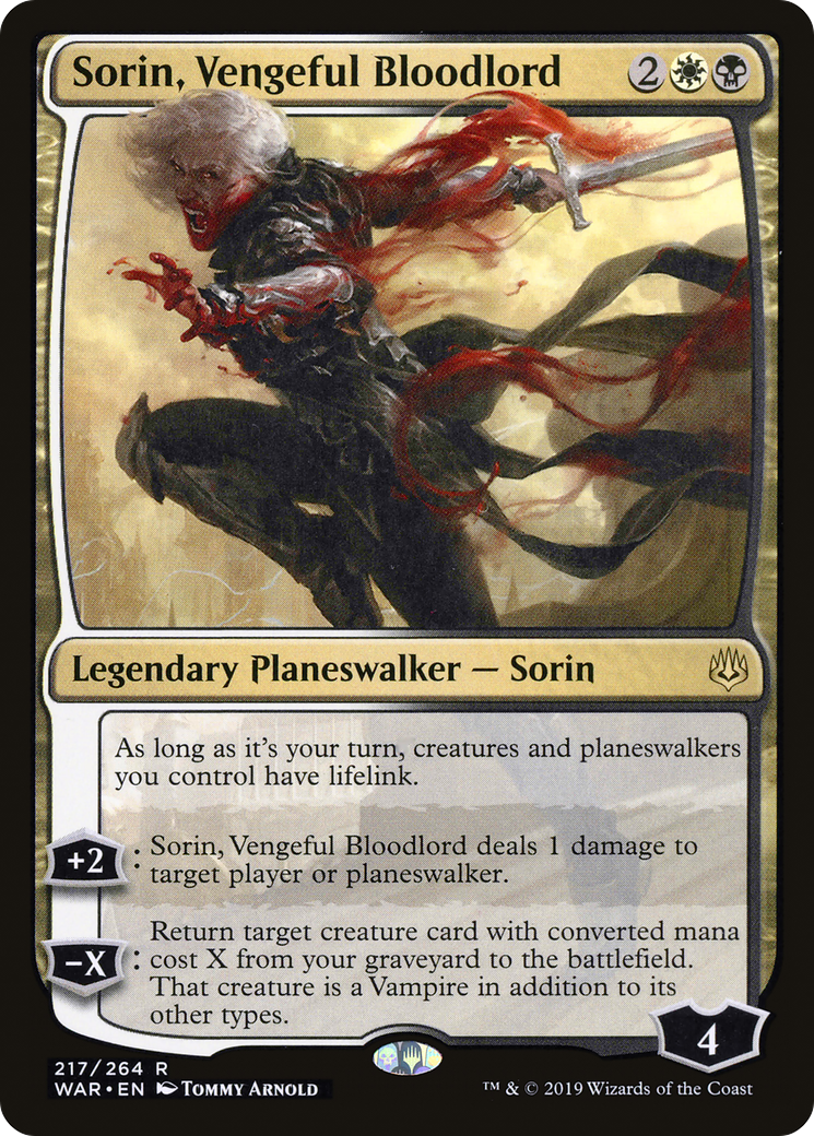 Sorin, Vengeful Bloodlord (WAR-217)