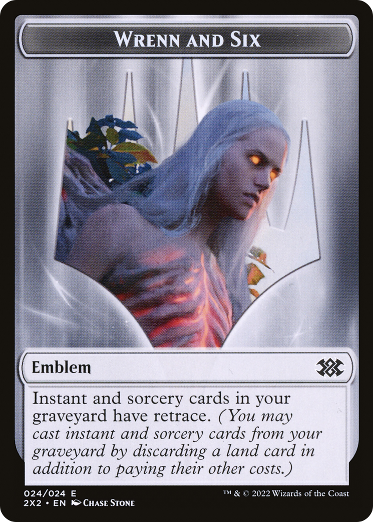 Emblem - Wrenn and Six // Spirit (008) Double-Sided Token (T2X2-24 // 8)