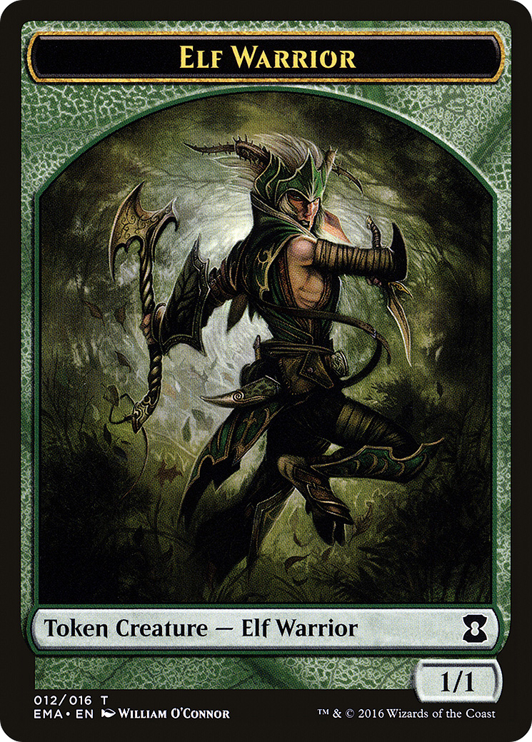 Elf Warrior Token (EMA-012)