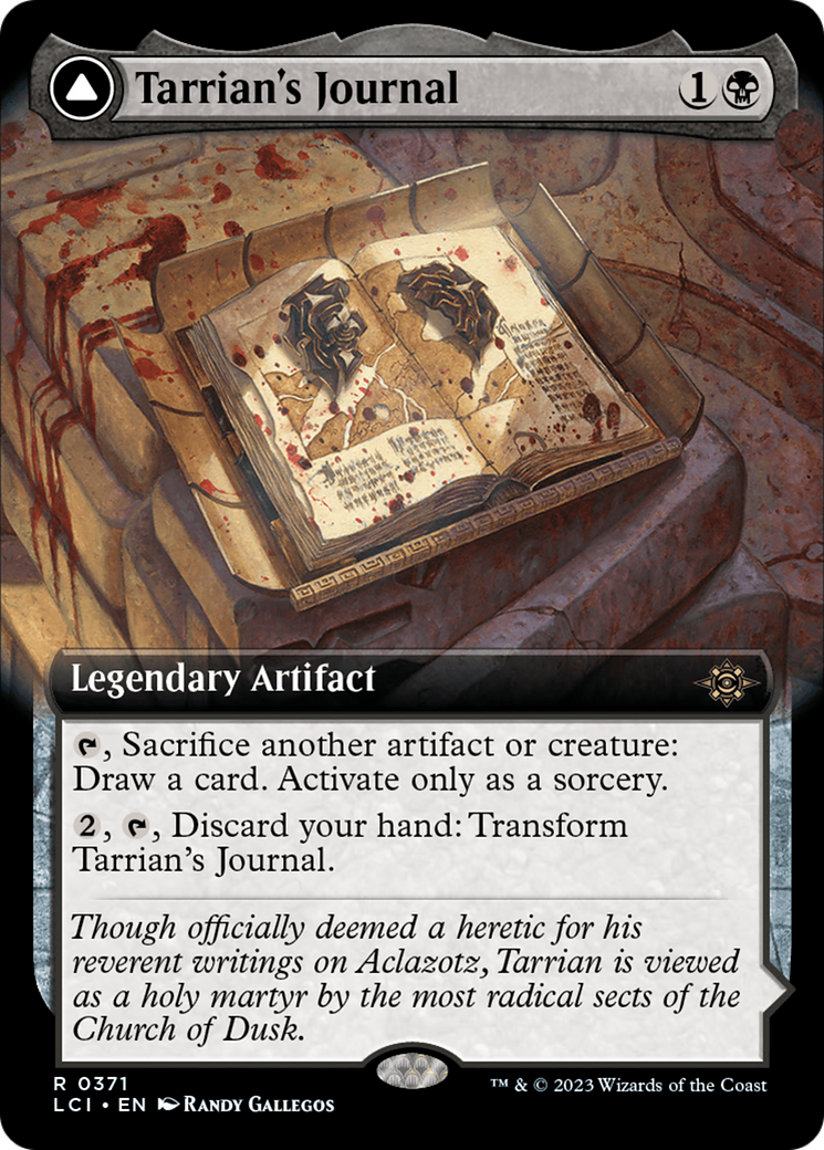 Tarrian's Journal // The Tomb of Aclazotz (LCI-371) (Extended Art) (Foil)