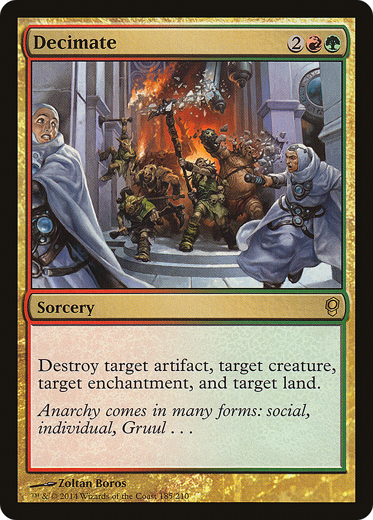 Decimate (CNS-185) (Foil)