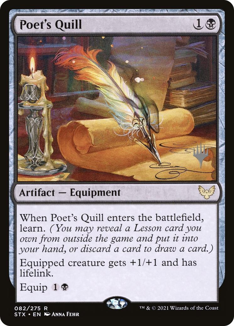 Poet's Quill (PPSTX-82P) (Foil)