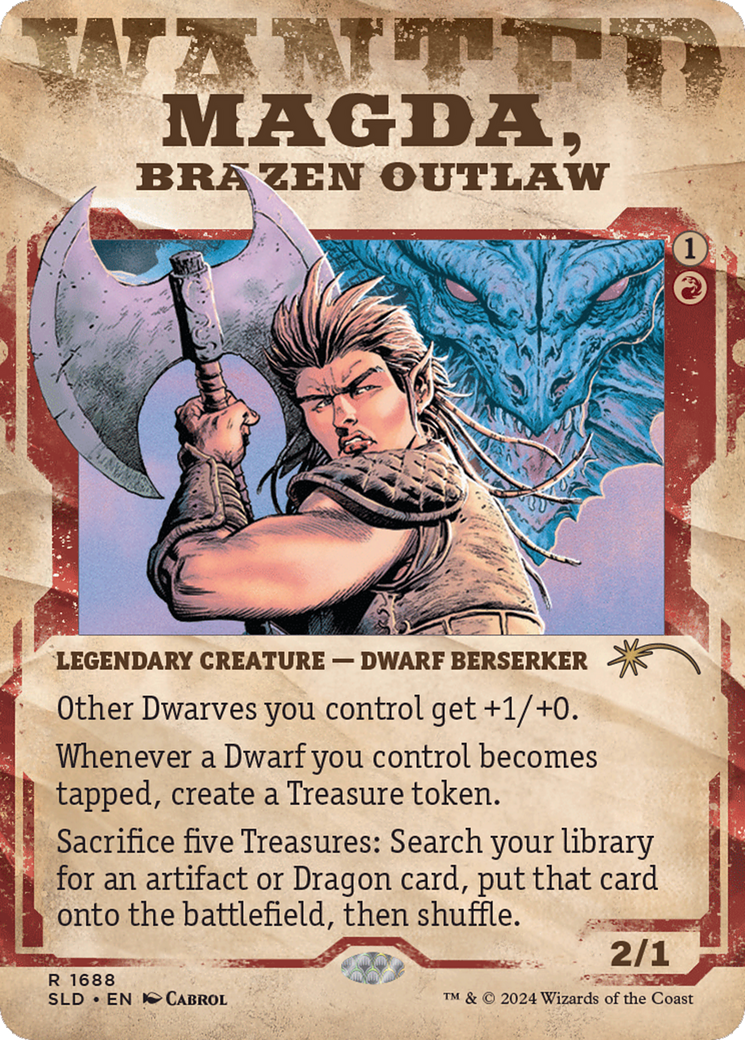 Magda, Brazen Outlaw (SLD-1688) (Showcase) (Borderless)