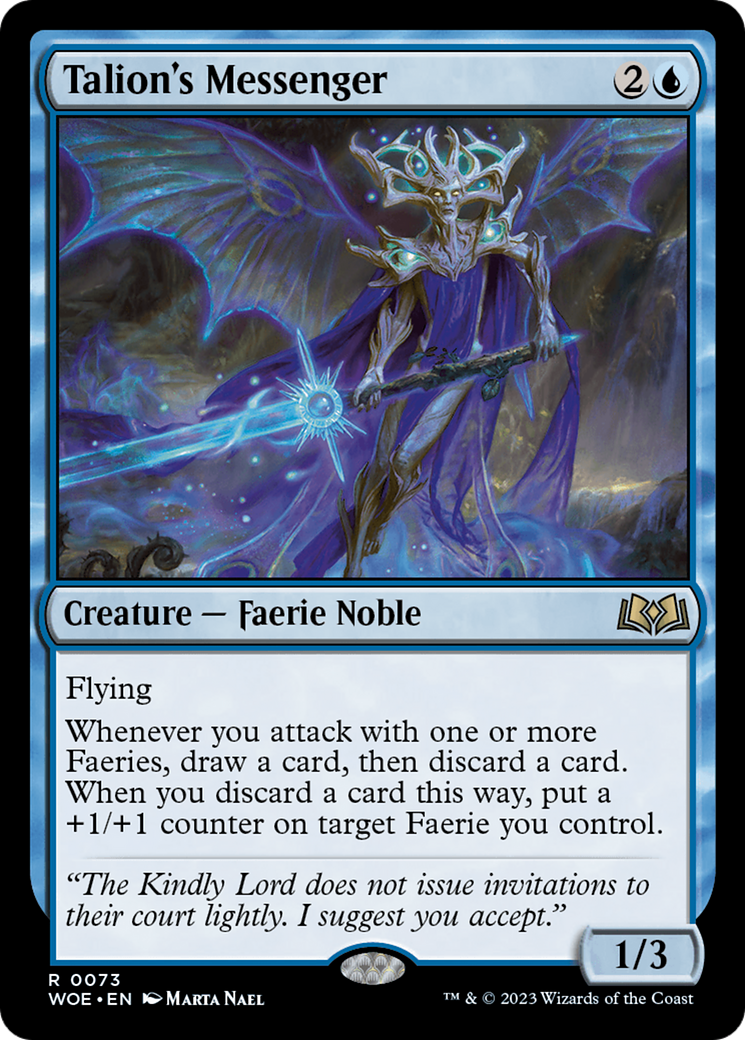 Talion's Messenger (WOE-073) (Foil)