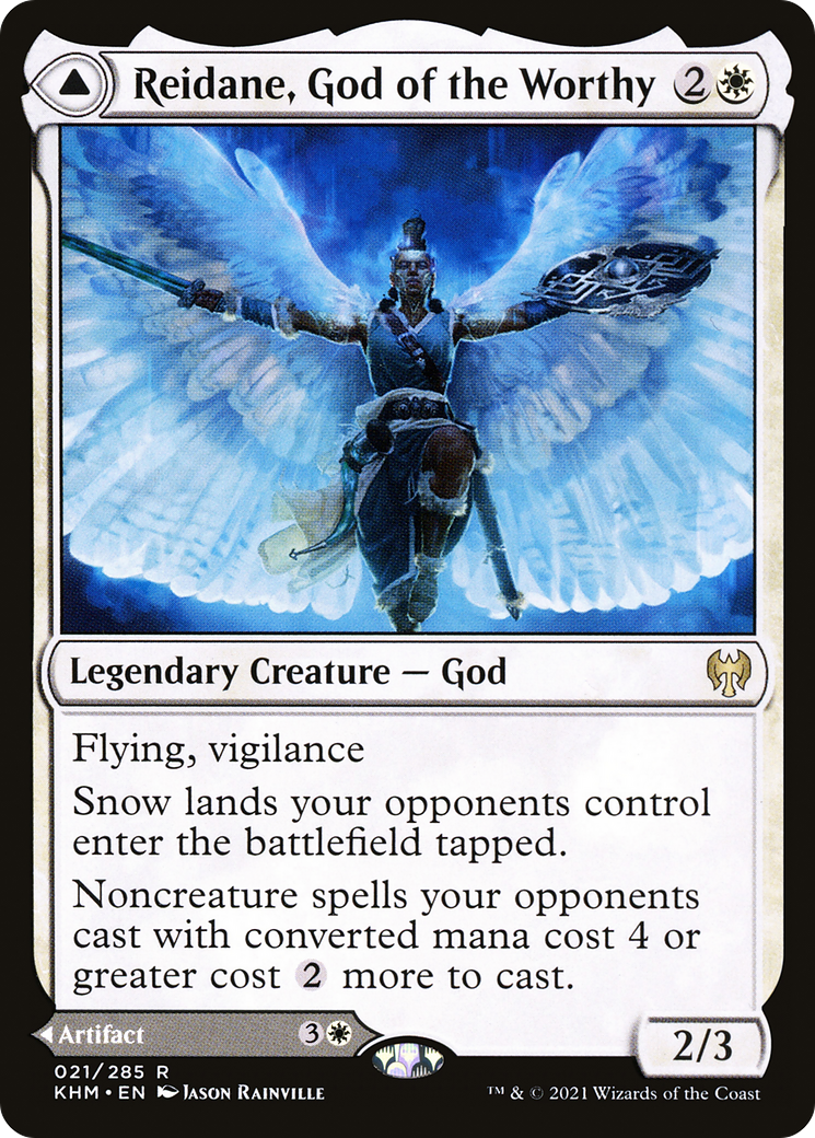 Reidane, God of the Worthy // Valkmira, Protector's Shield (KHM-021) (Foil)