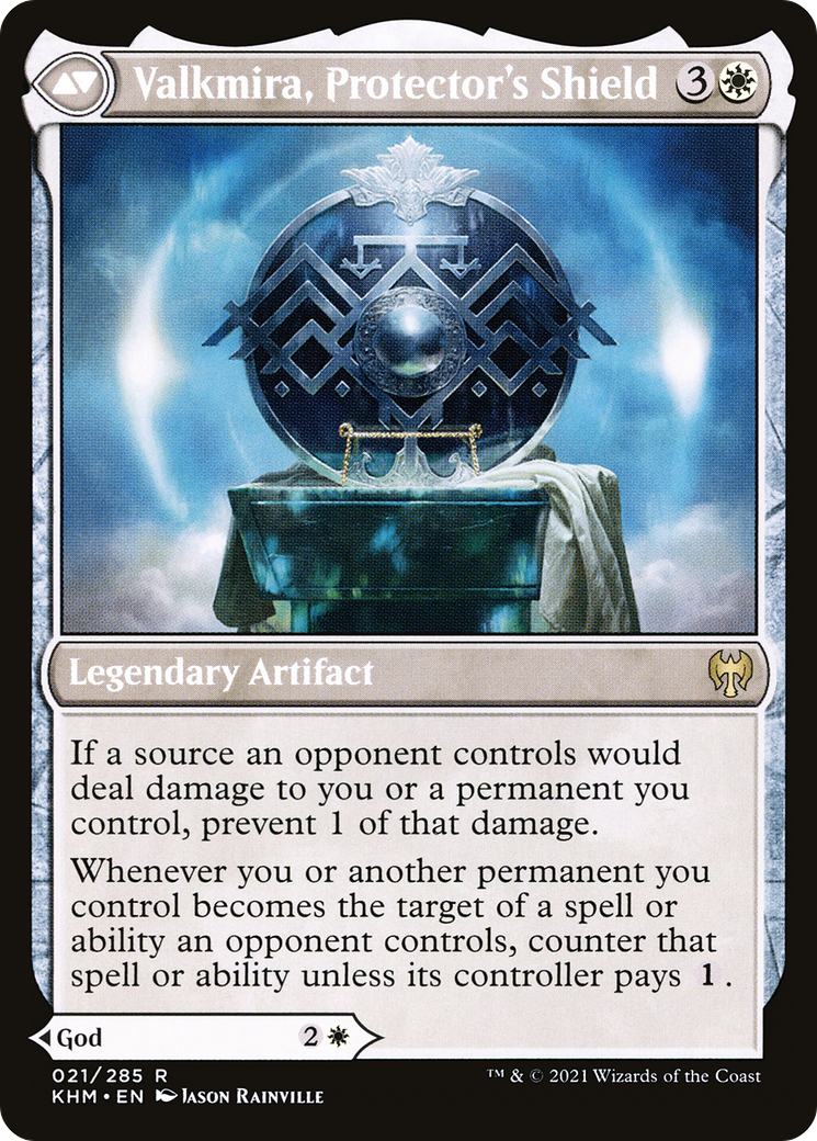 Reidane, God of the Worthy // Valkmira, Protector's Shield (KHM-021) (Foil)