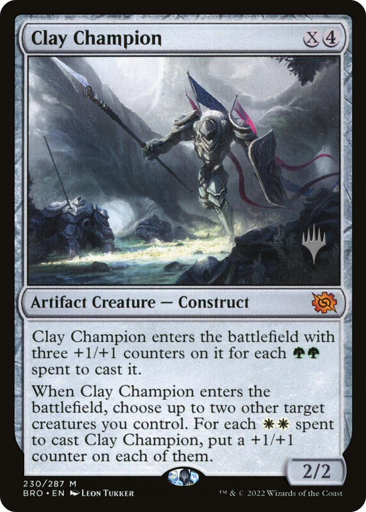 Clay Champion (PPBRO-230P) (Foil)