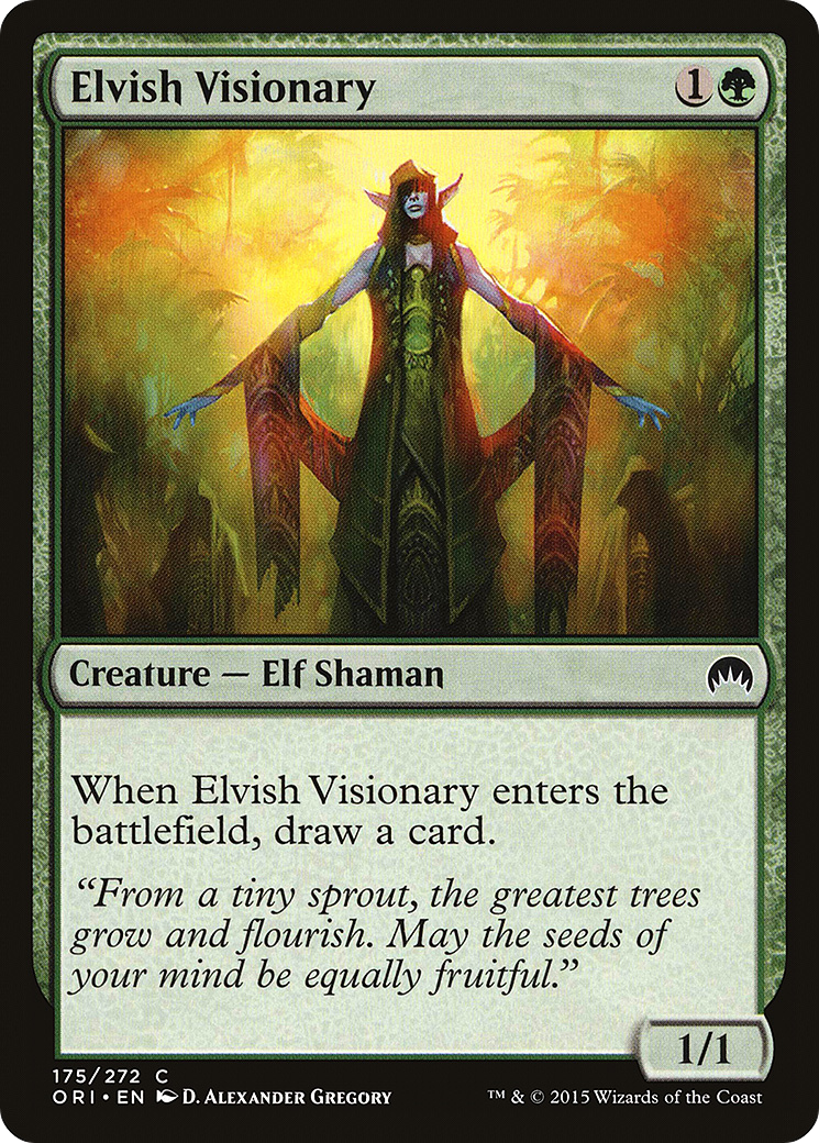Elvish Visionary (ORI-175) (Foil)