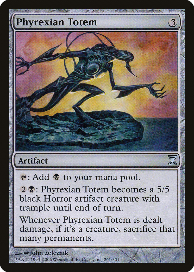 Phyrexian Totem (TSP-261) (Foil)