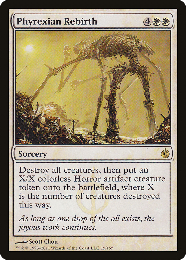 Phyrexian Rebirth (MBS-015) (Foil)