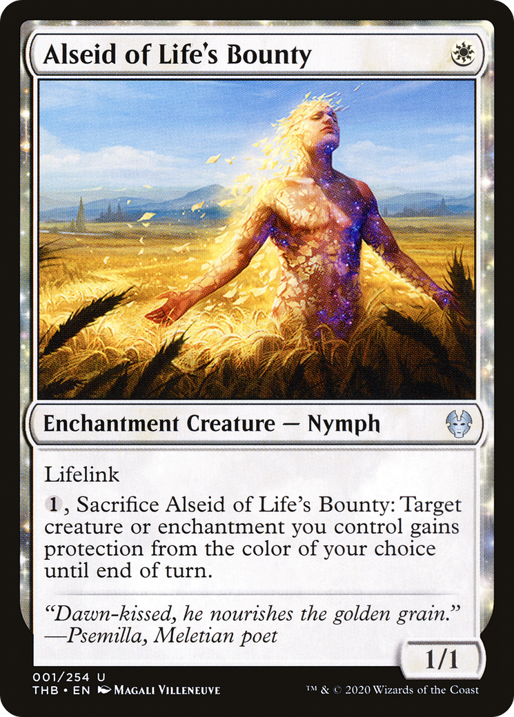 Alseid of Life's Bounty (THB-001) (Foil)
