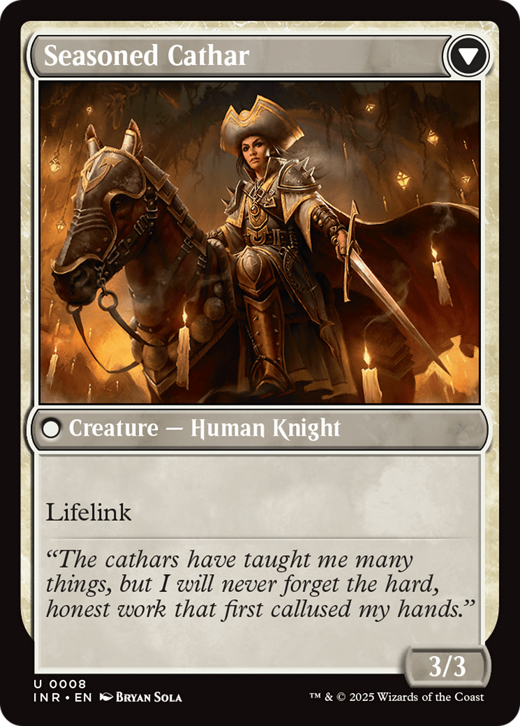 Ambitious Farmhand // Seasoned Cathar (INR-008) (Foil)