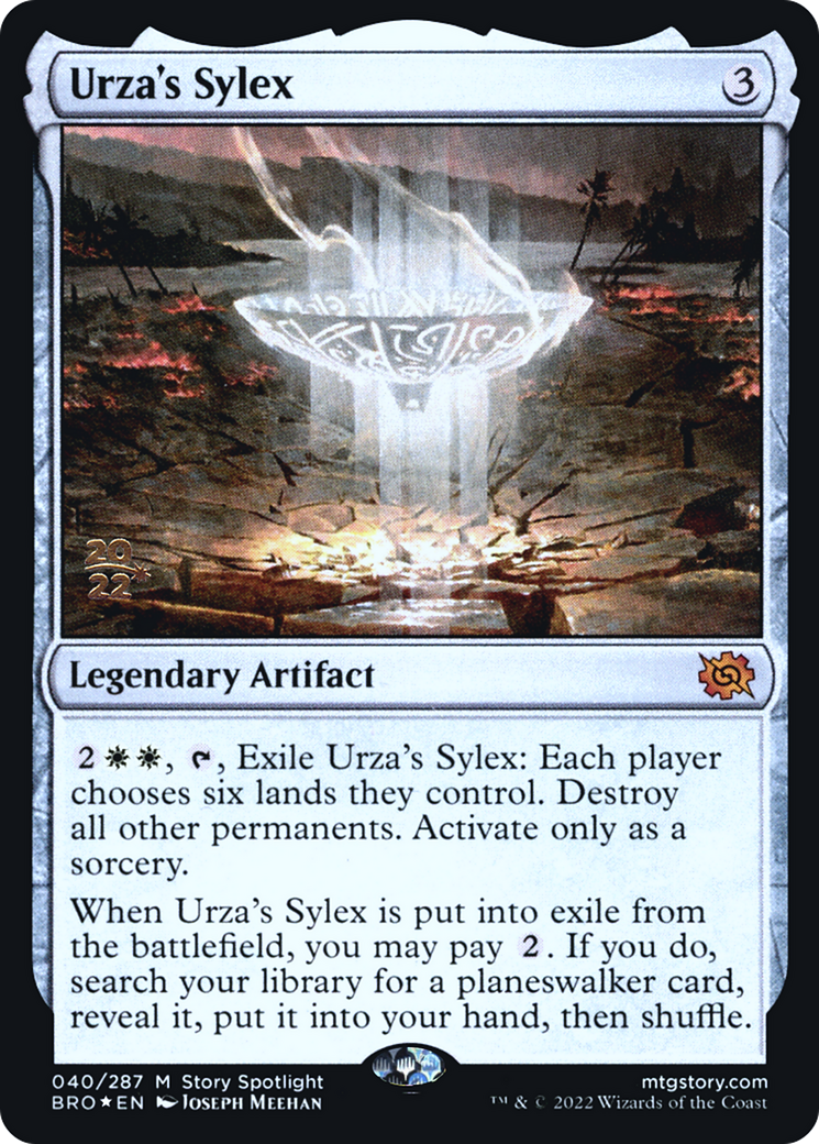 Urza's Sylex (PRE-40S) (Foil)