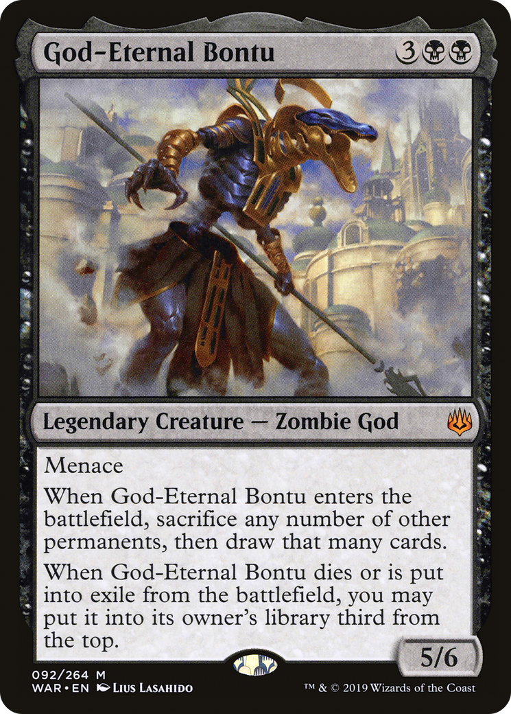 God-Eternal Bontu (WAR-092)