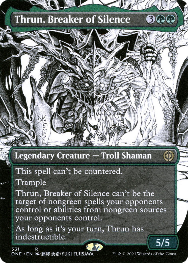 Thrun, Breaker of Silence (ONE-331) (Showcase) (Borderless)