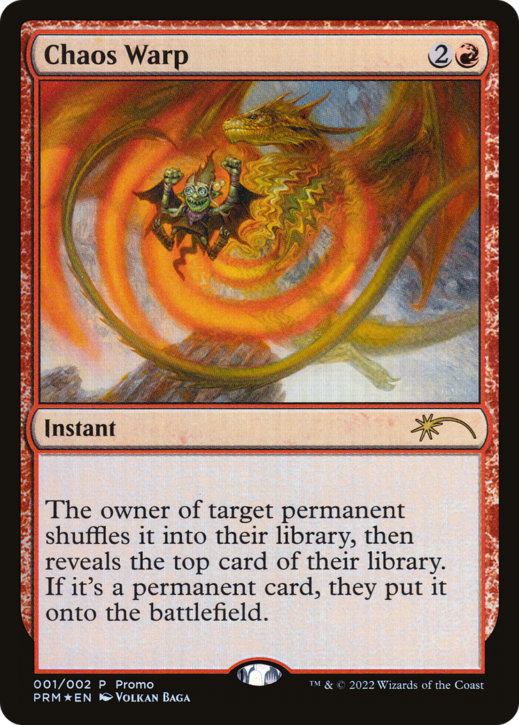 Chaos Warp (PW24-007) (Foil)