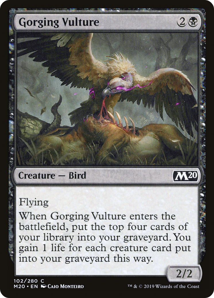 Gorging Vulture (M20-102) (Foil)