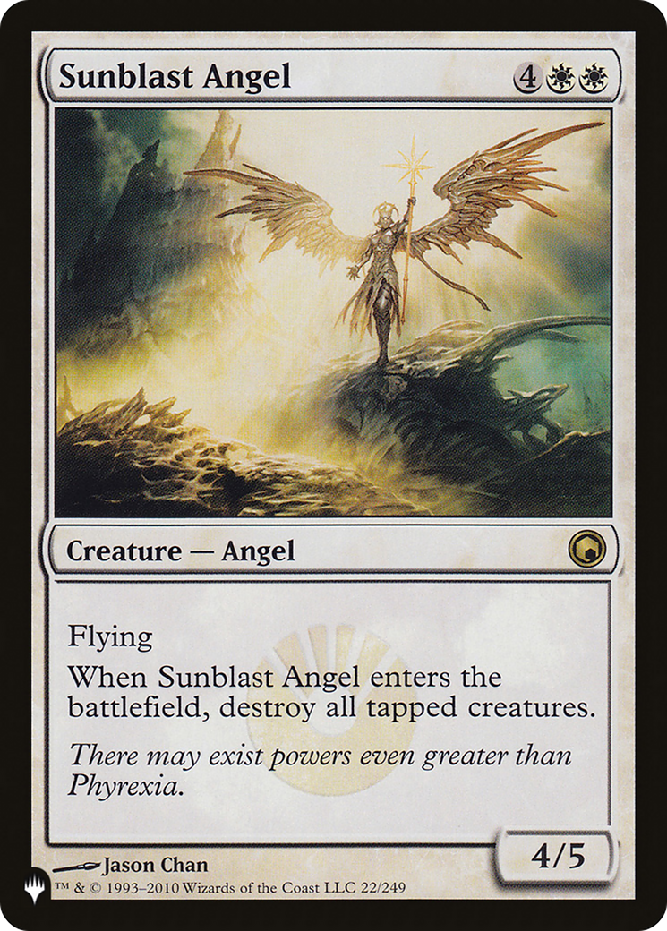 Sunblast Angel (LIST-SOM-22) (Foil)