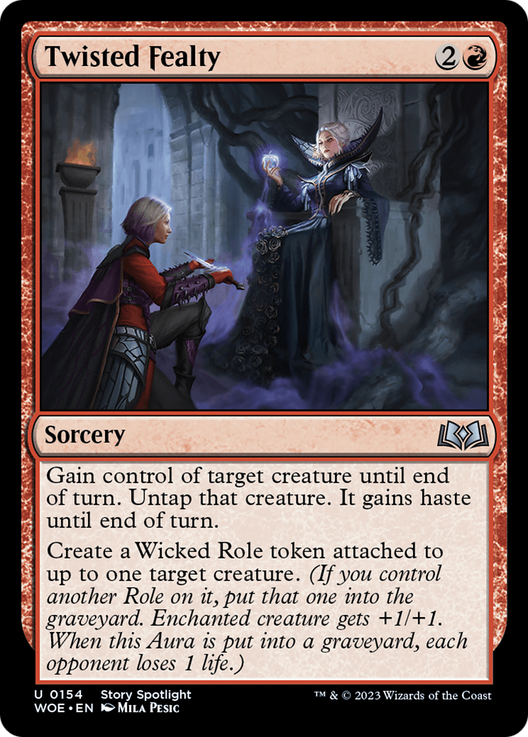 Twisted Fealty (WOE-154) (Foil)