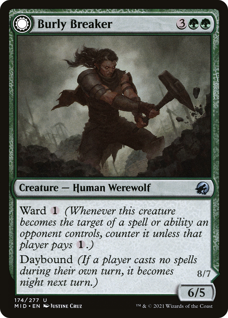 Burly Breaker // Dire-Strain Demolisher (MID-174)