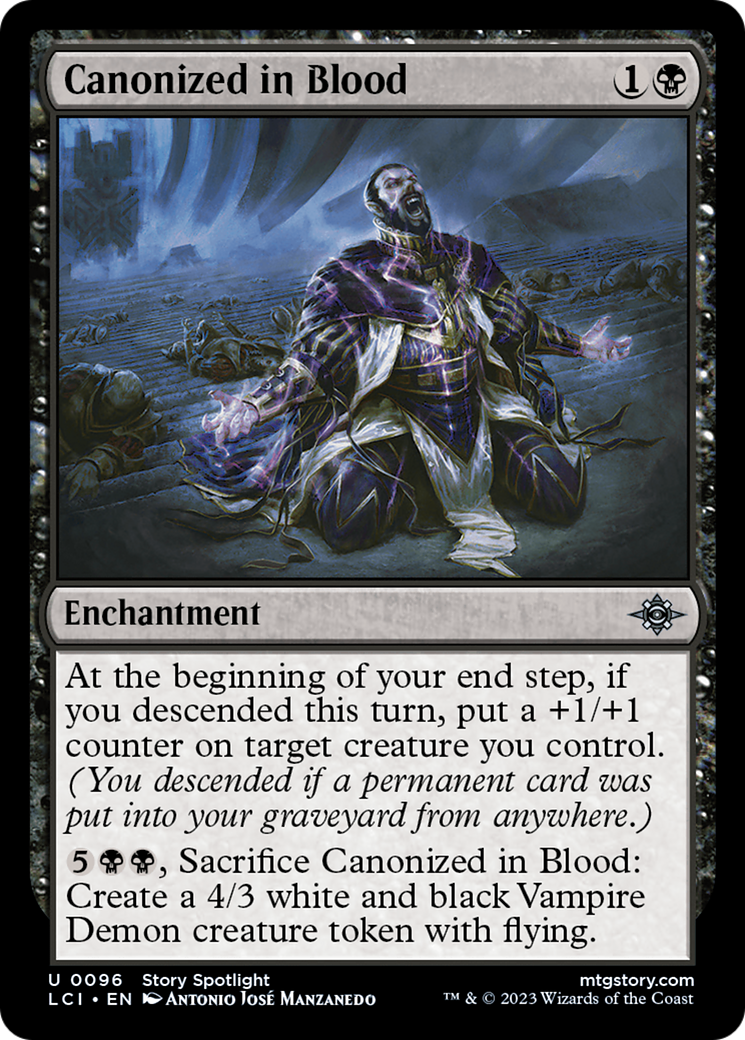 Canonized in Blood (LCI-096)