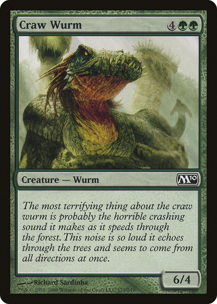 Craw Wurm (M10-173) (Foil)