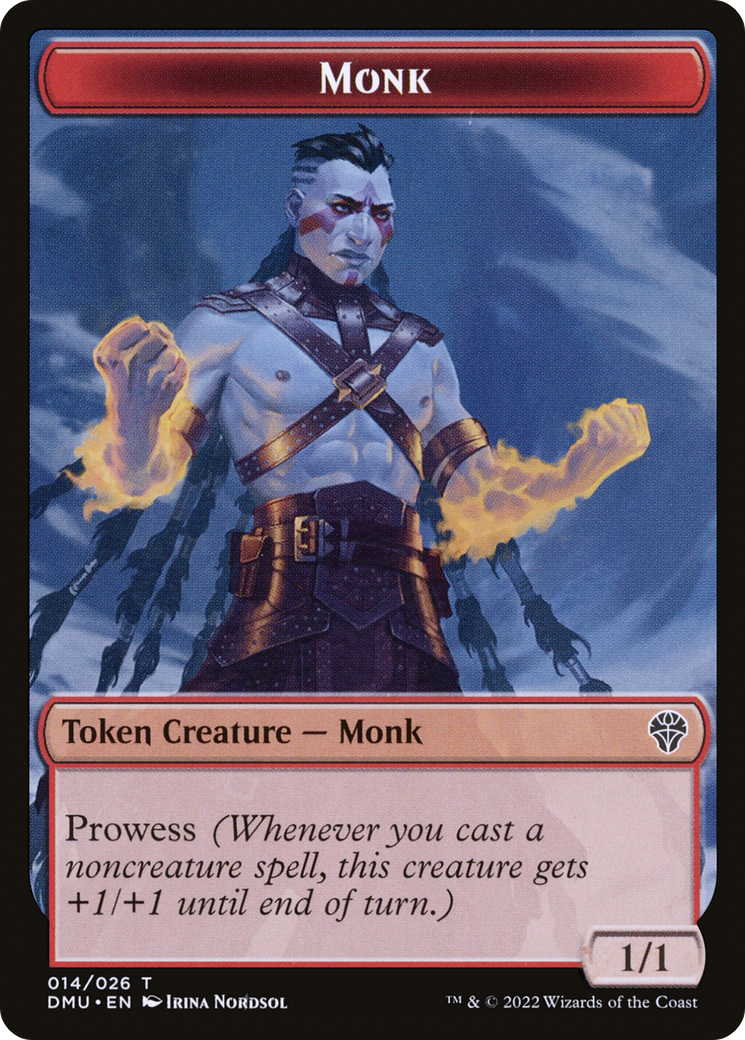 Monk Token (DMU-014) (Foil)