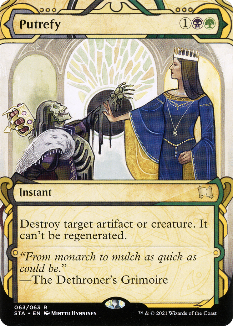 Putrefy (STA-063) (Showcase) (Borderless) (Foil)