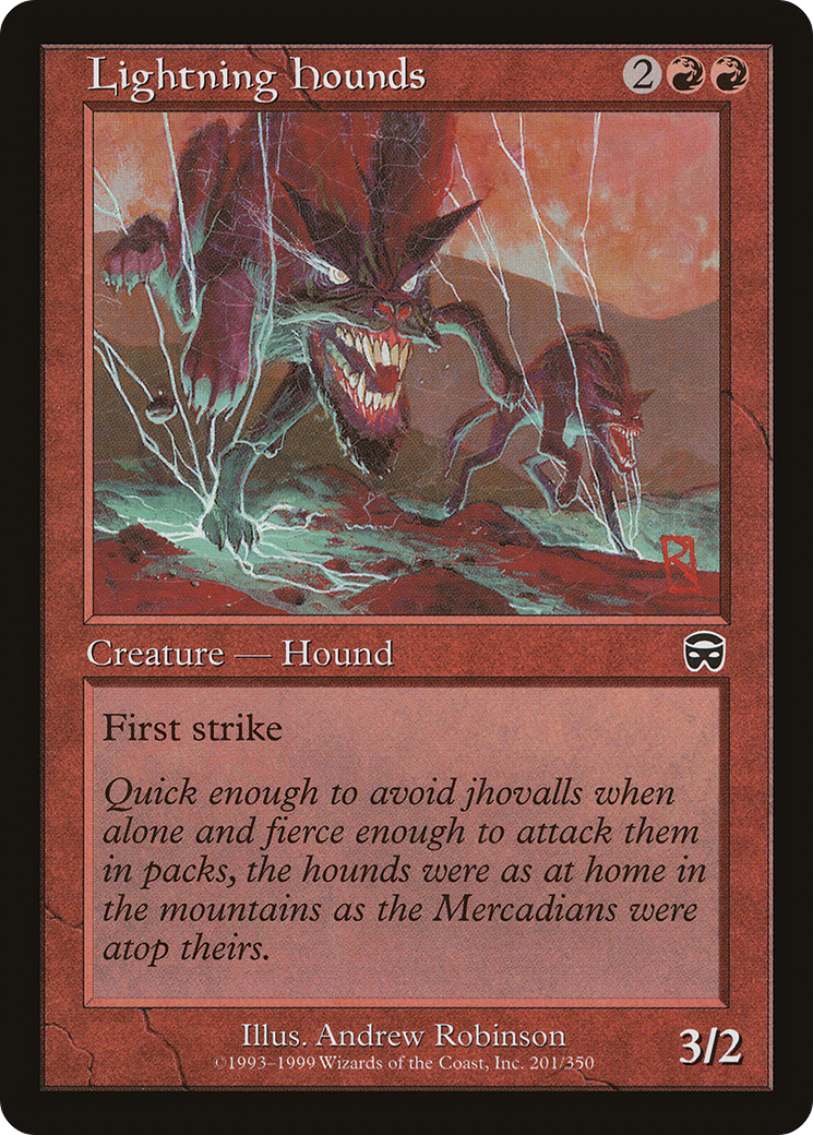 Lightning Hounds (MMQ-201) (Foil)