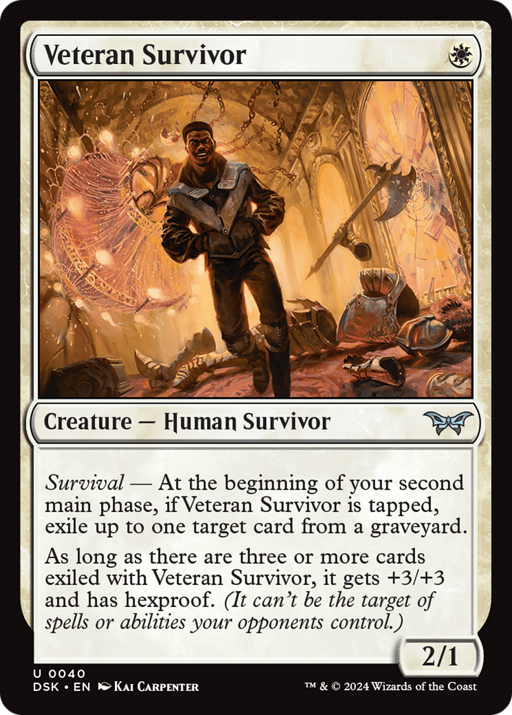Veteran Survivor (DSK-040) (Foil)