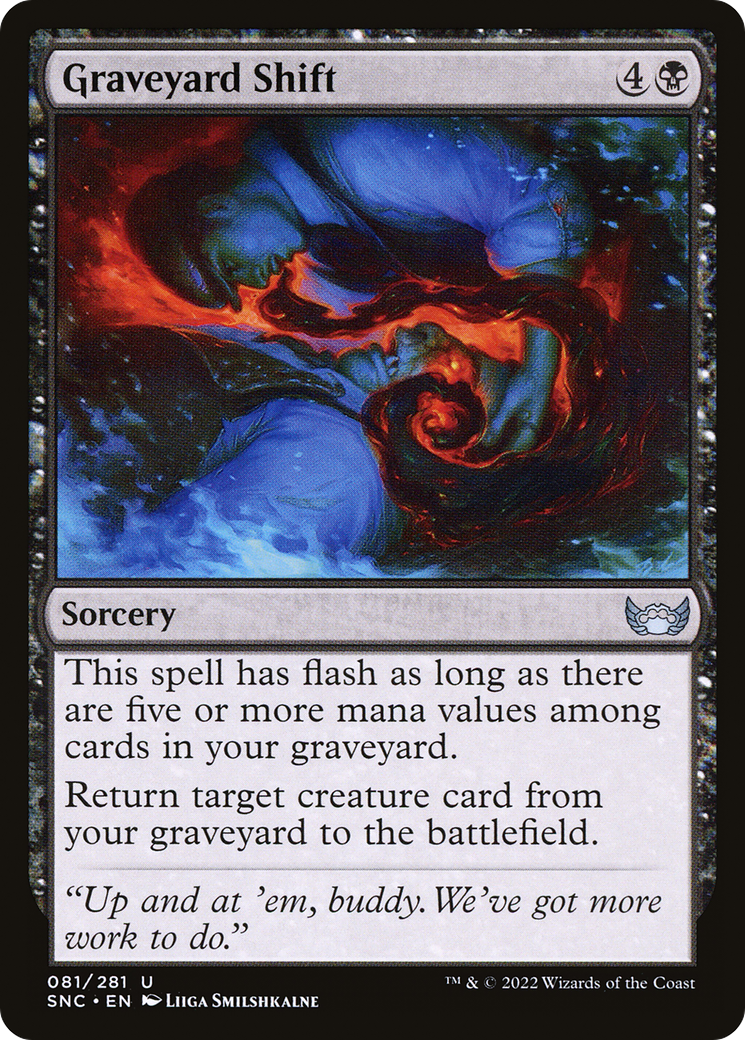 Graveyard Shift (SNC-081) (Foil)