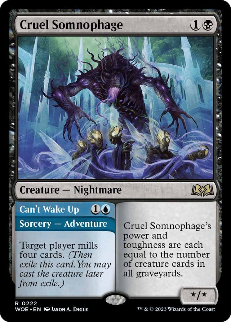 Cruel Somnophage // Can't Wake Up (WOE-222)