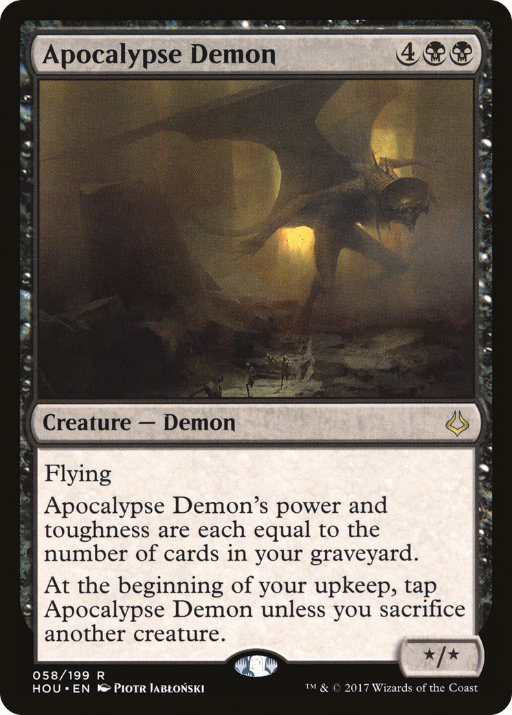 Apocalypse Demon (HOU-058) (Foil)
