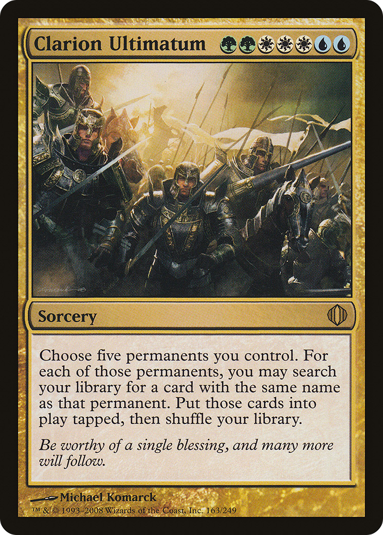 Clarion Ultimatum (ALA-163) (Foil)