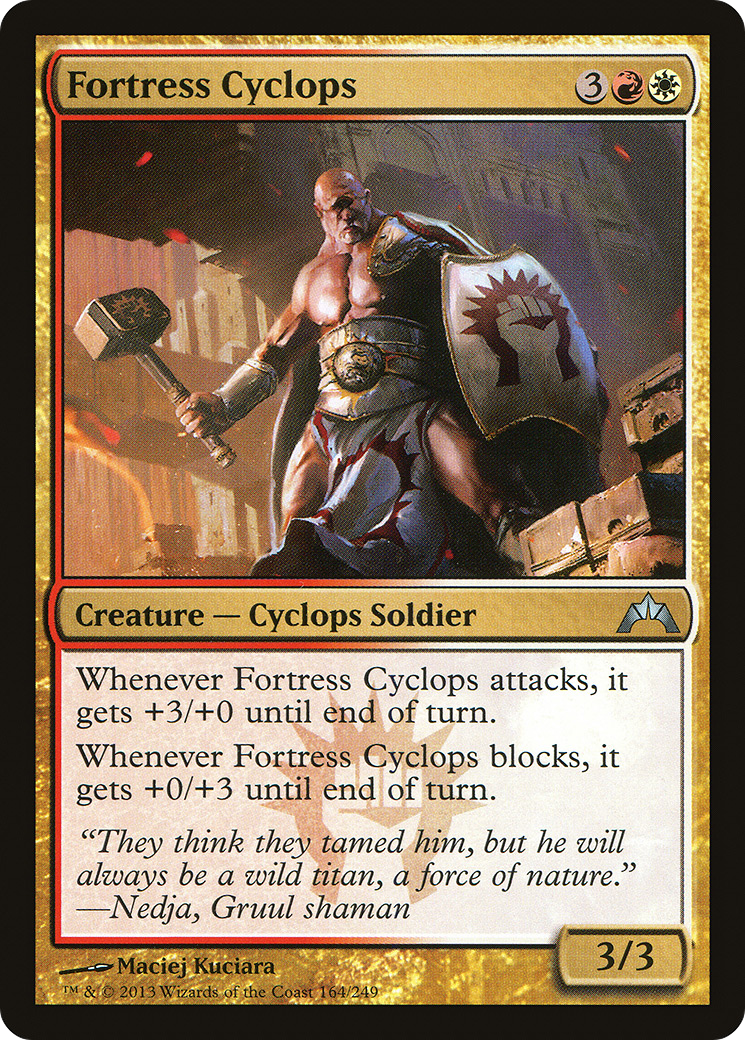 Fortress Cyclops (GTC-164) (Foil)