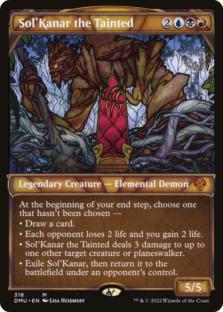 Sol'Kanar the Tainted (DMU-318) (Showcase)