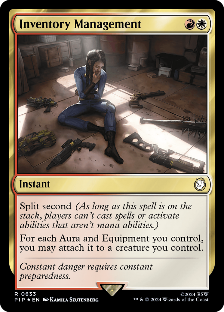 Inventory Management (PIP-633) (Surge Foil)