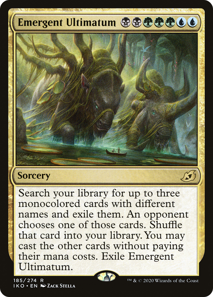 Emergent Ultimatum (IKO-185) (Foil)