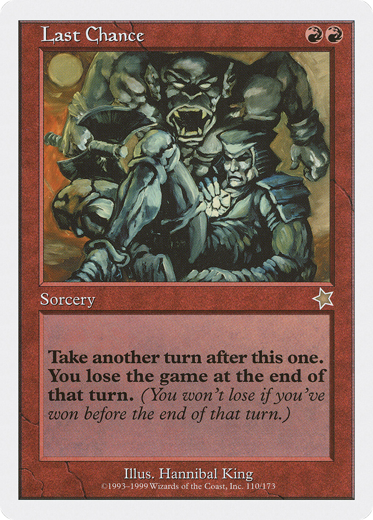 Last Chance (S99-110)