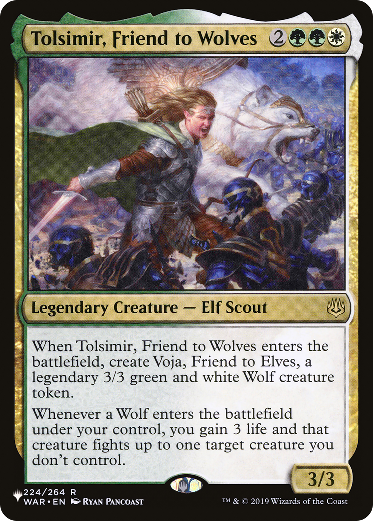Tolsimir, Friend to Wolves (LIST-WAR-224)